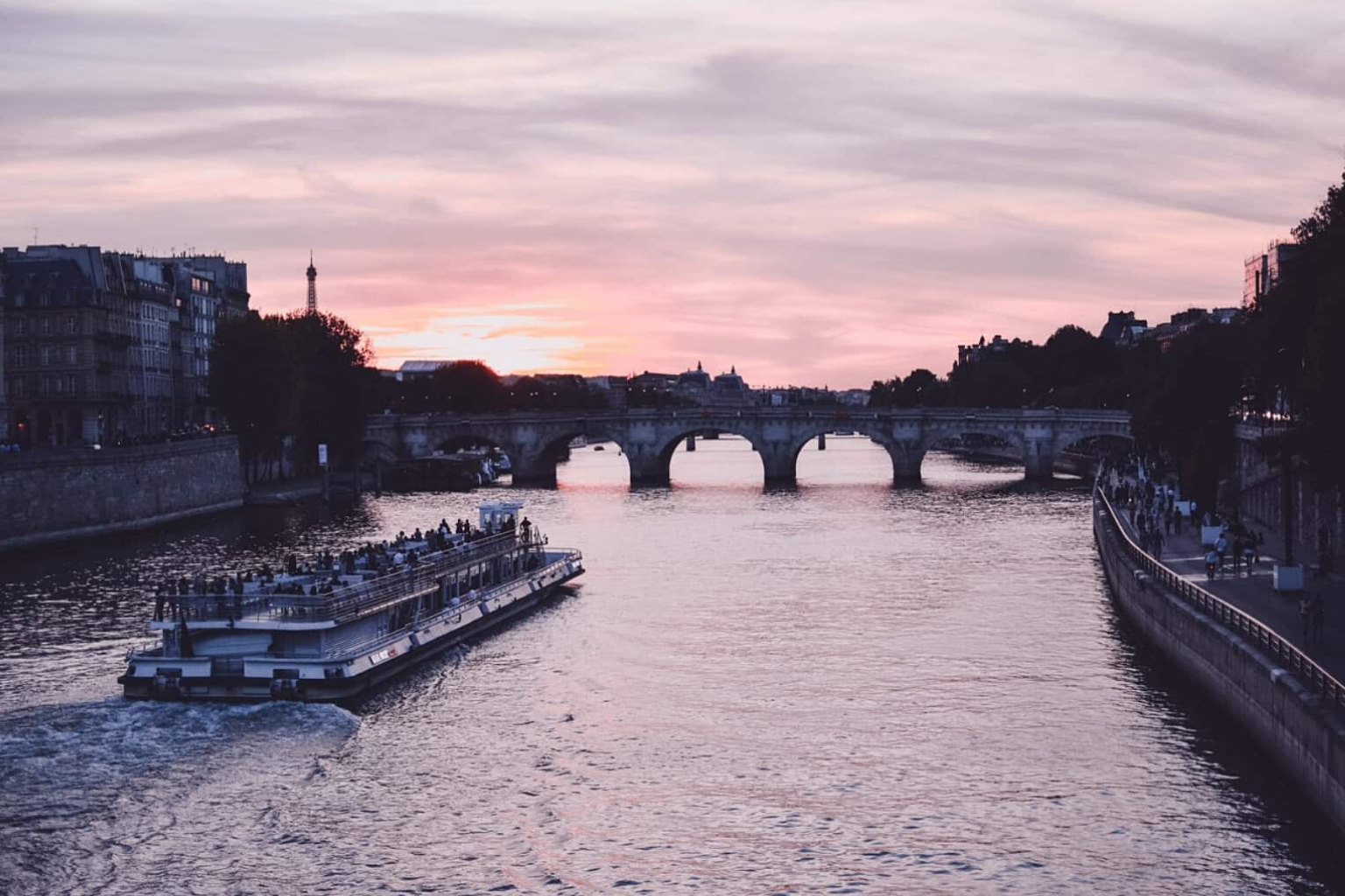 Paris sunset